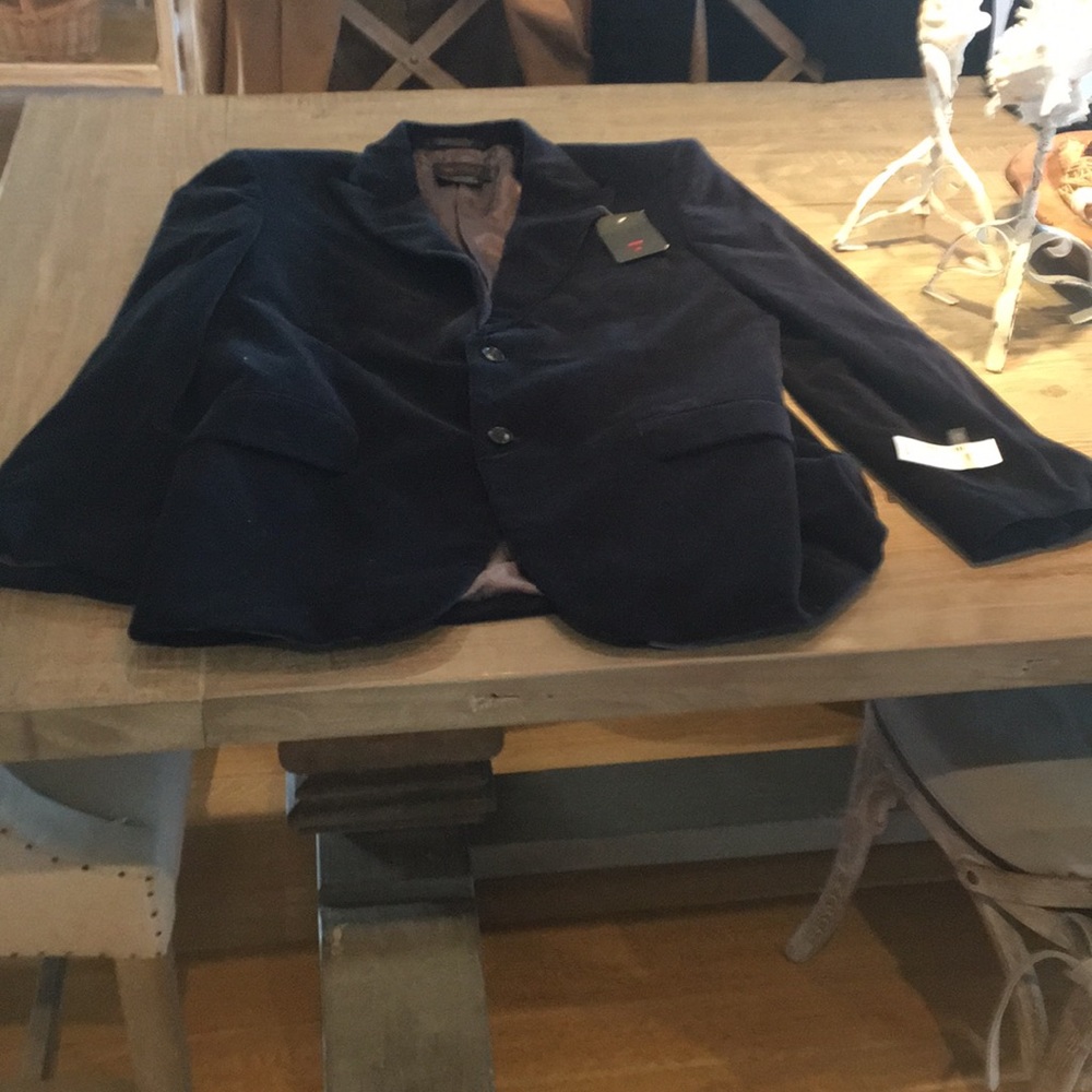 Velvet sports coat